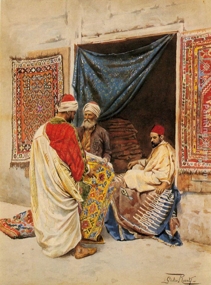 Giulio Rosati The Carpet Merchant